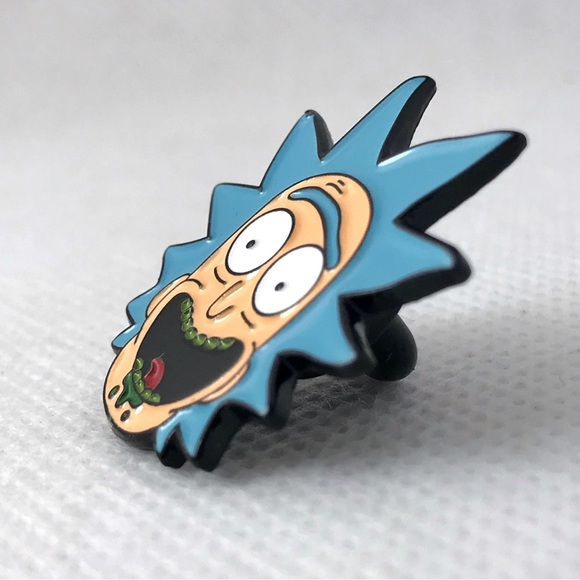 Rick Enamel Pin - Picture 3 of 3